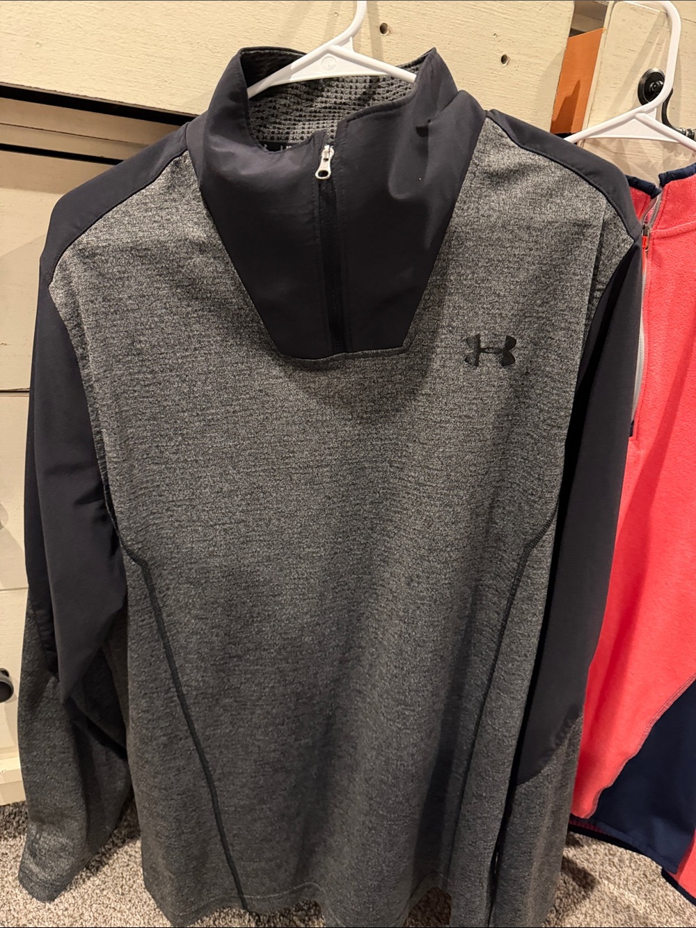Under Armour Men’s Bright Performance Quarter-Zip Jackets/Sweatshirt - Picture 3 of 9